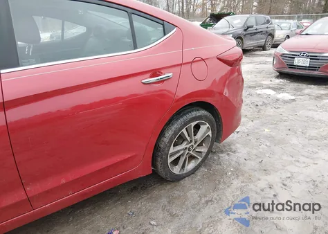 2017 Hyundai Elantra Limited from USA, damaged, VIN 5NPD84LF8HH091213